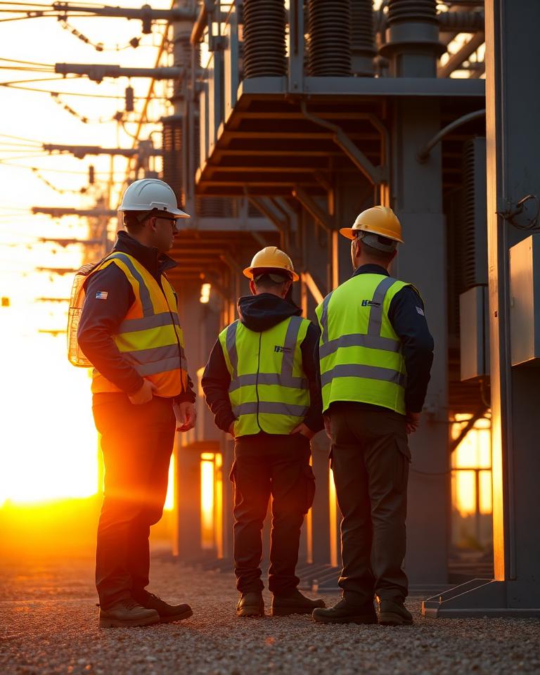 Equipo de Energía y utilities durante su jornada